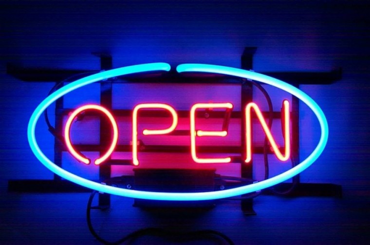 Open Sign