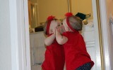 kissing baby